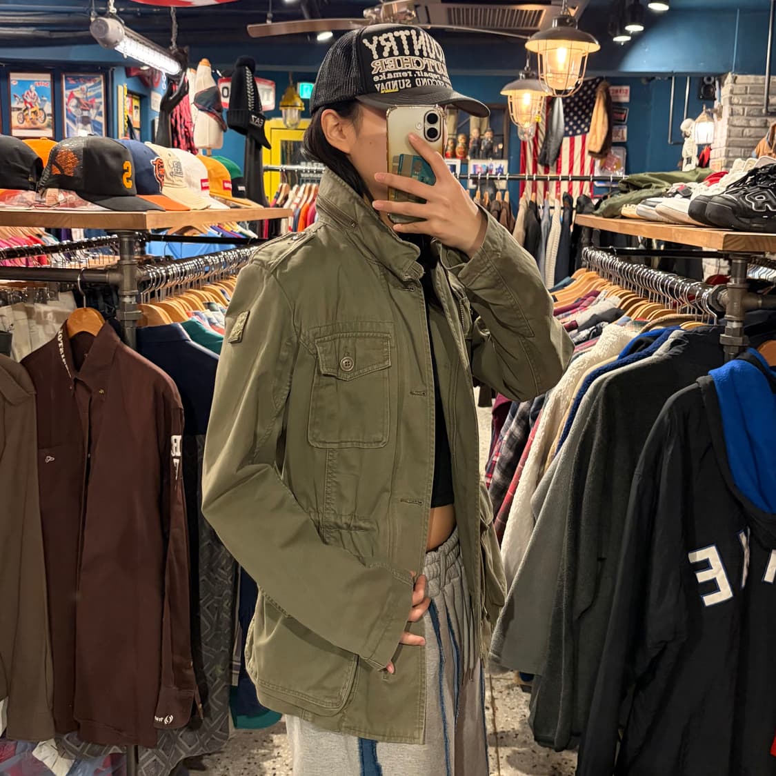 DIESEL 디젤 m65 포켓 필드 자켓 상품이미지3