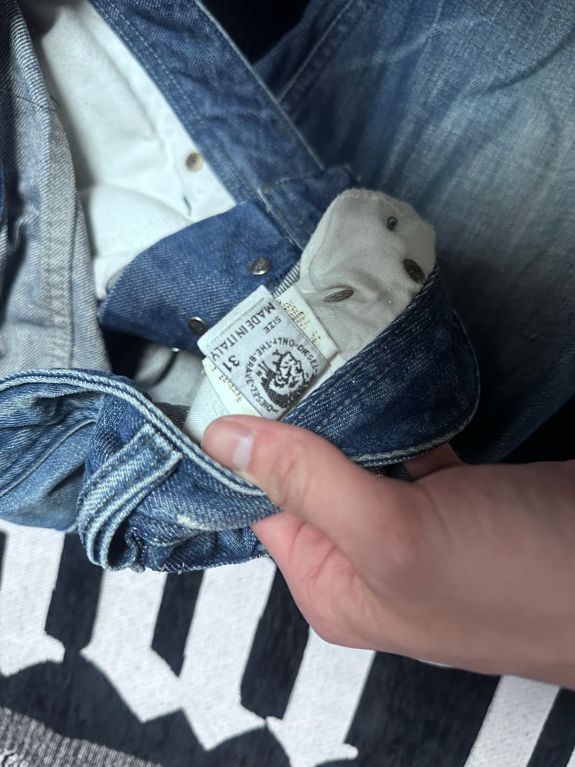 디젤 ZATHAN 부츠컷 31 사이즈 상품이미지3