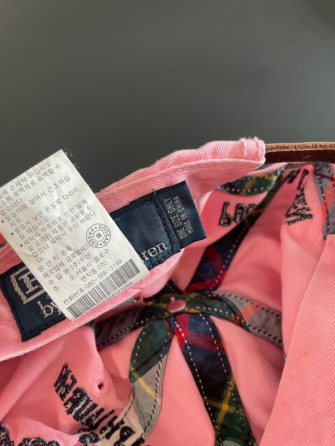 폴로랄프로렌 빅포니 블리커 핑크 볼캡 상품이미지9