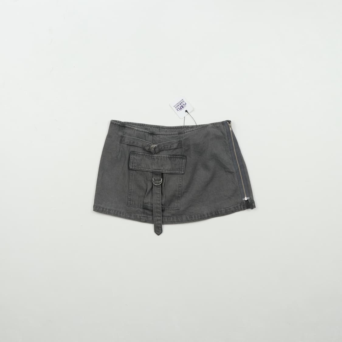 빈티지 데님 카고 미니스커트 A628 상품이미지1