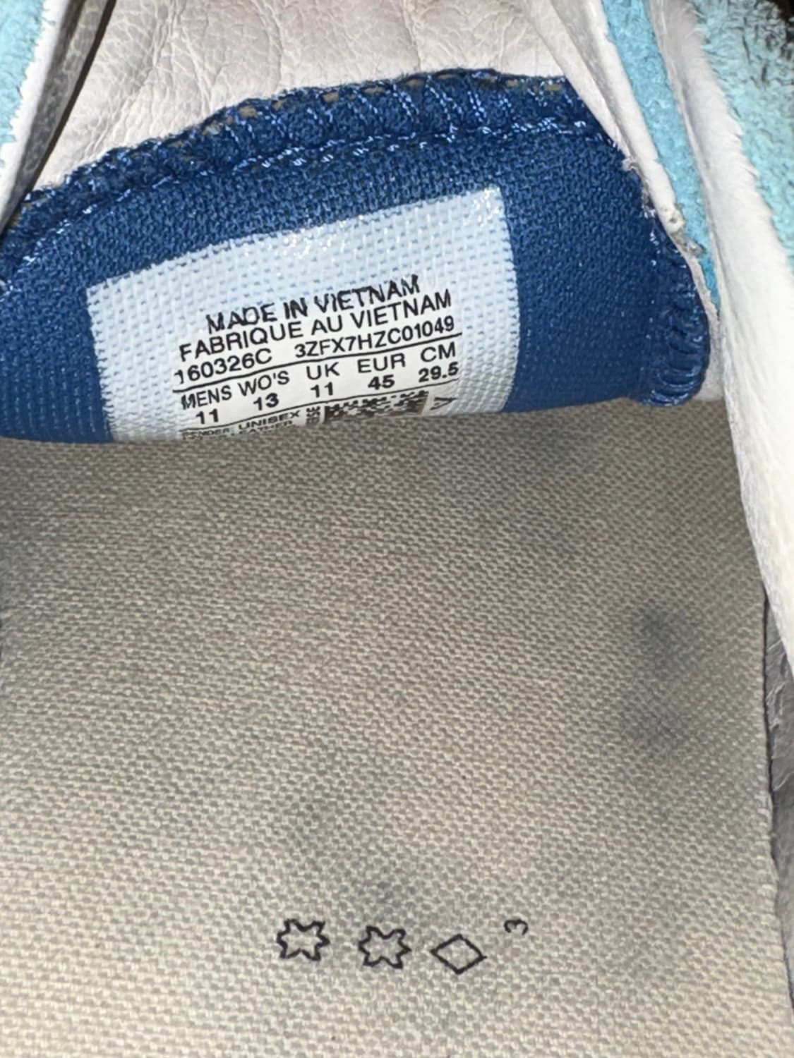 컨버스 x 골프 르 플레르 원스타 로우 바첼러 블루 상품이미지5