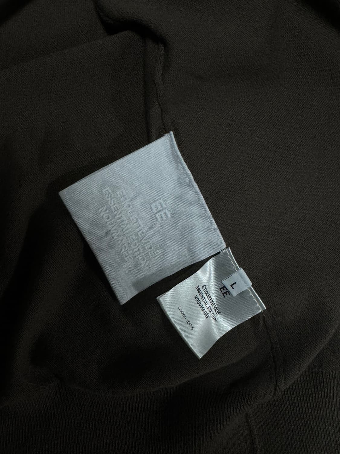 EE 가디건 브라운 L 판매 상품이미지2