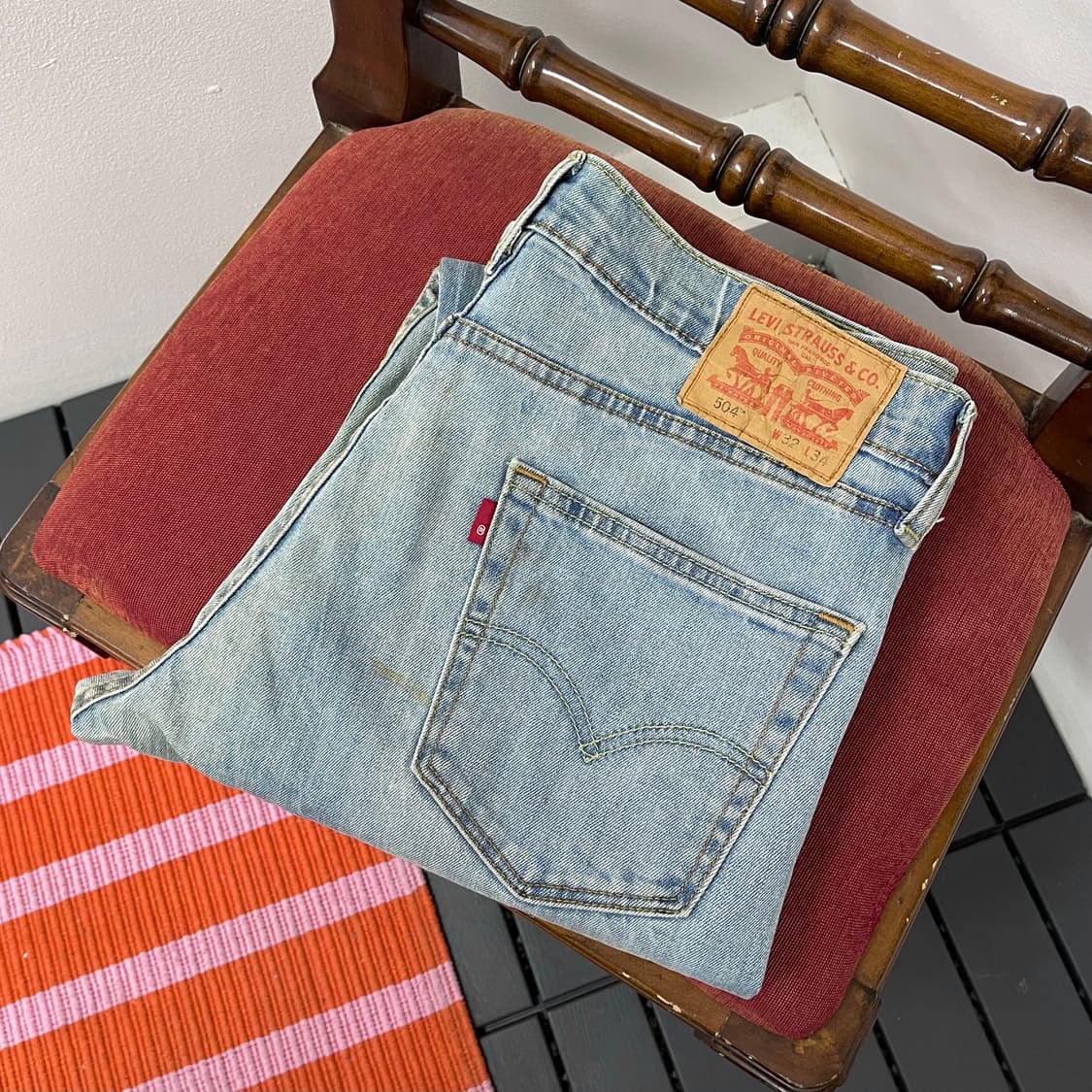 리바이스 504 연청 데님 (32) 상품이미지1