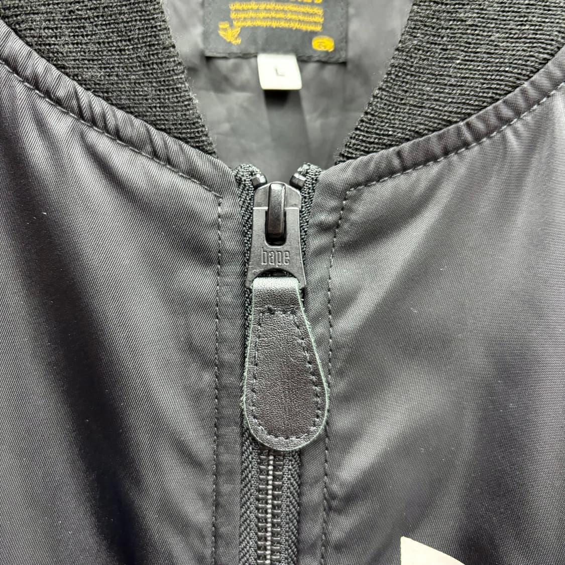 (L) 베이프 MA-1 나일론 봄버 자켓 상품이미지6