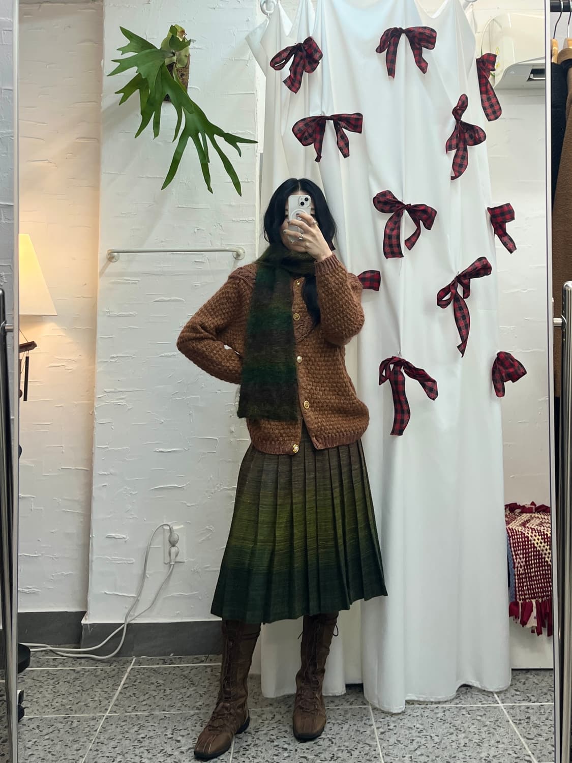 sunset orange cardigan 상품이미지3