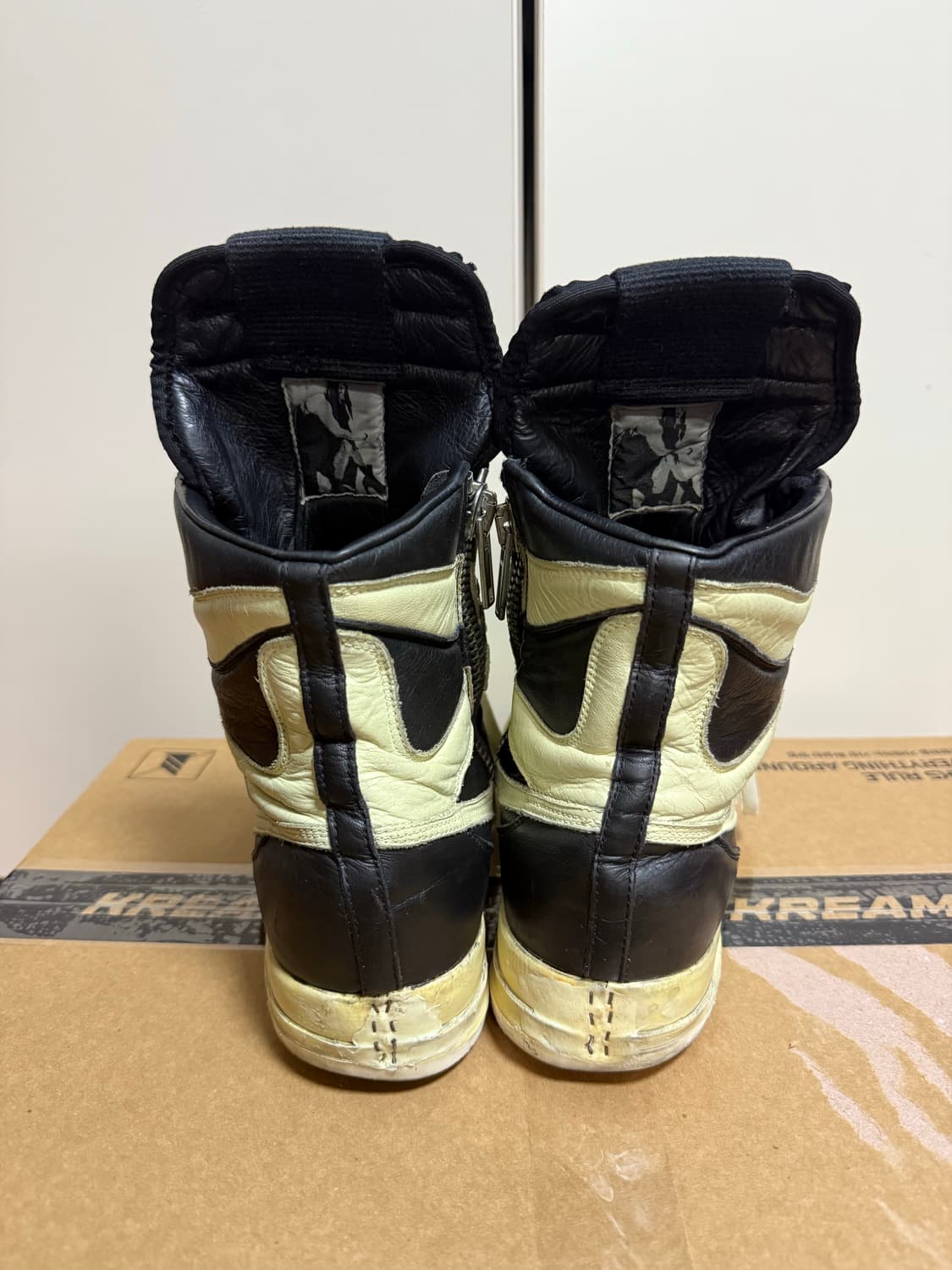 [41] 릭오웬스 덩크 릭나이키 검흰 상품이미지9