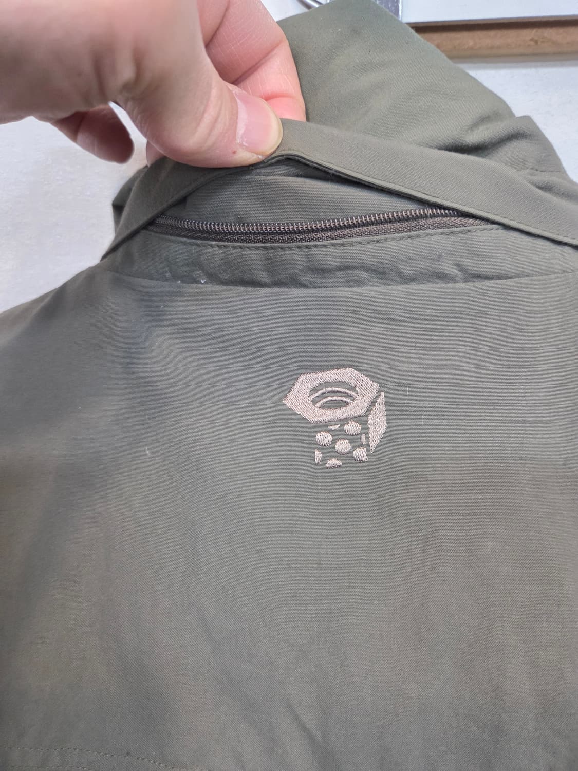 마운틴하드웨어 덕다운 야상 파카 자켓 L 올리브카키  상품이미지8