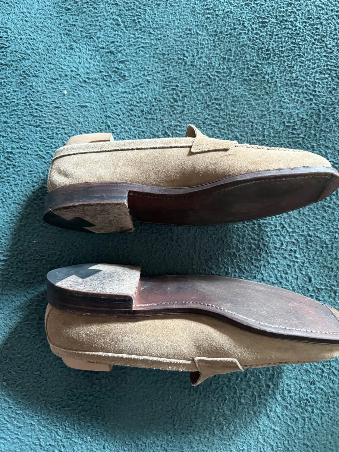 알든 스웨이드 로퍼 6244F 베이지 색상 265mm 상품이미지2