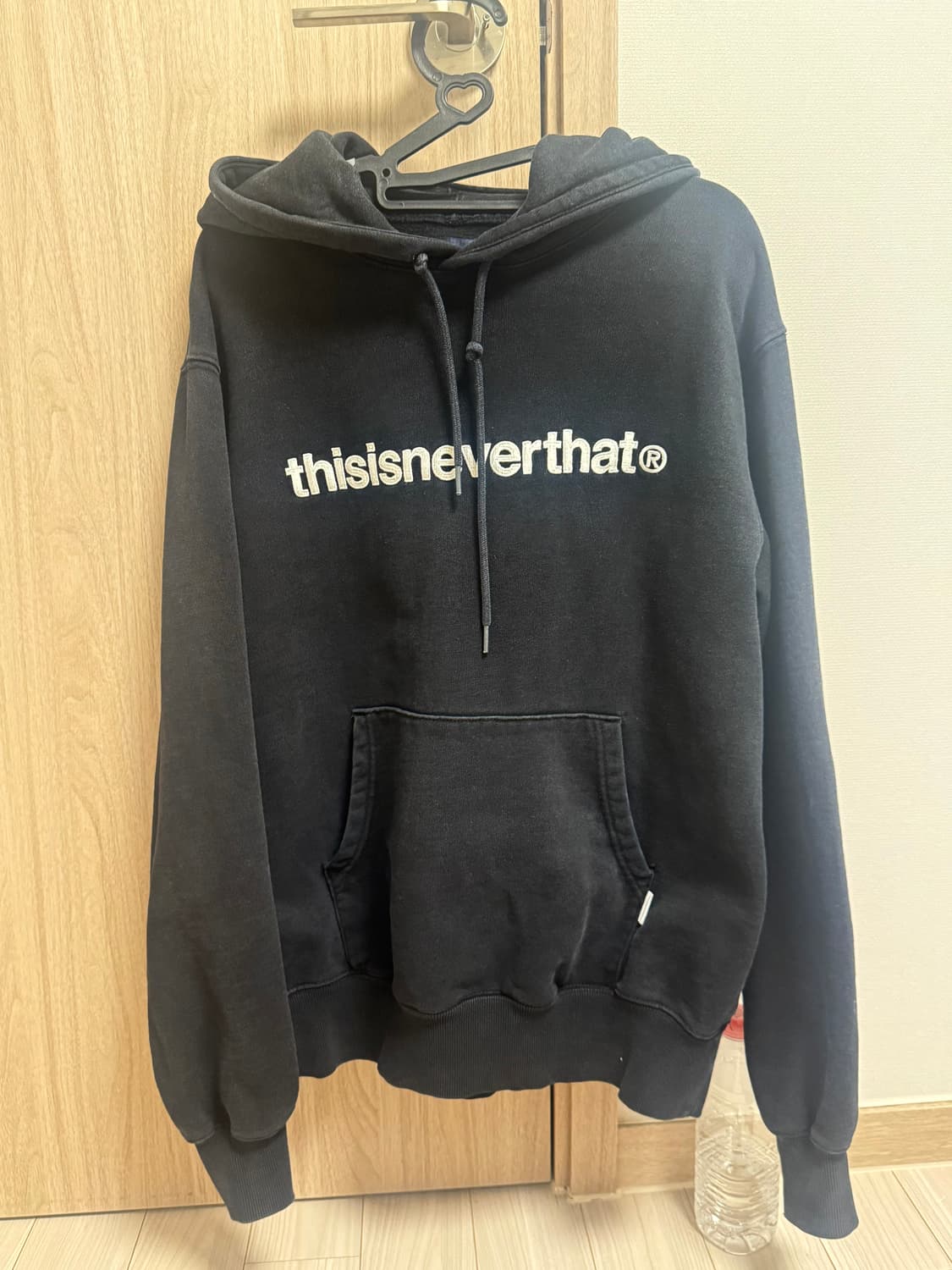 디스이즈내버댓 후드 블랙 s 상품이미지1