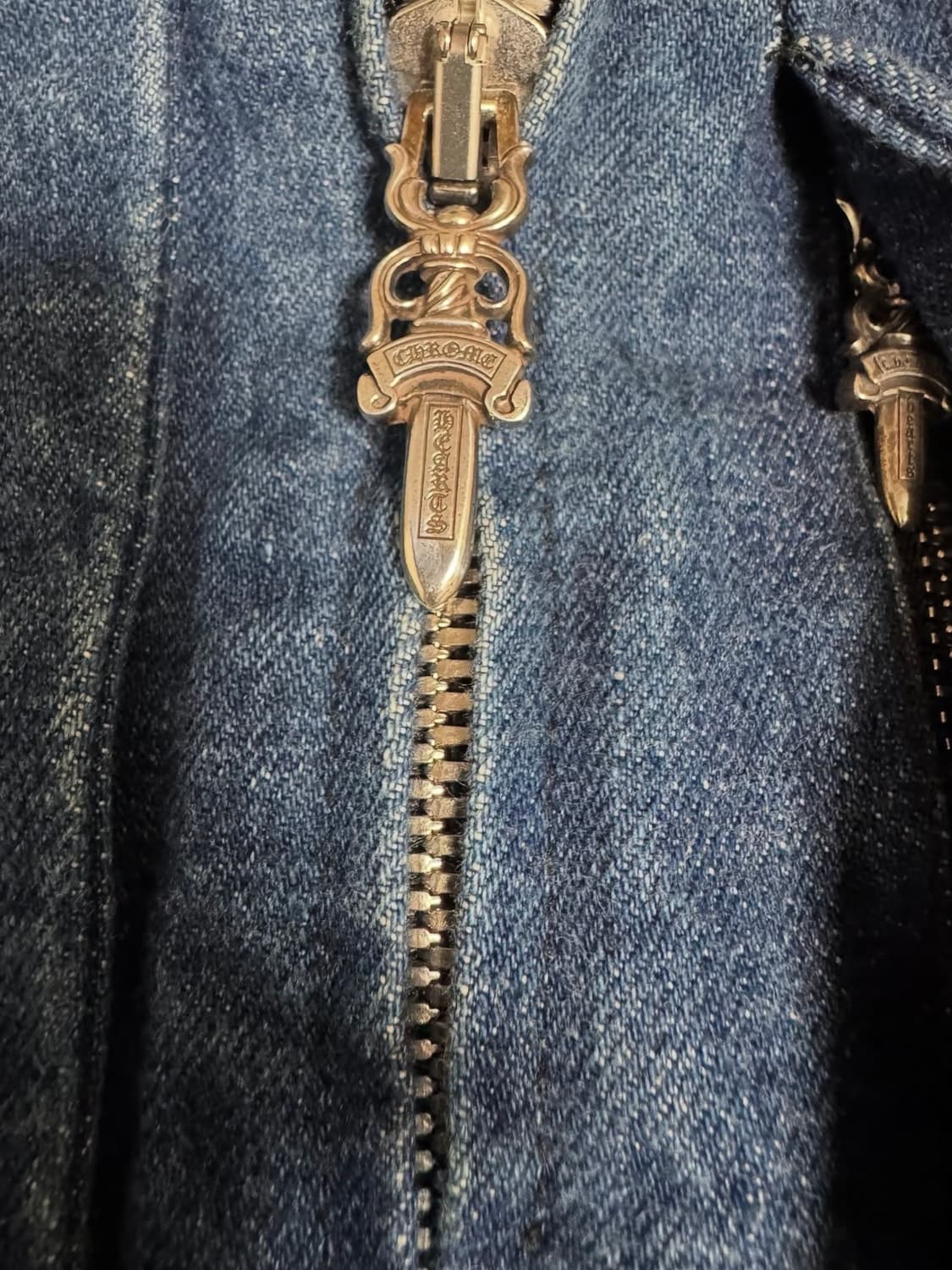 크롬하츠 스트리트 미트 데님 자켓 M 상품이미지4