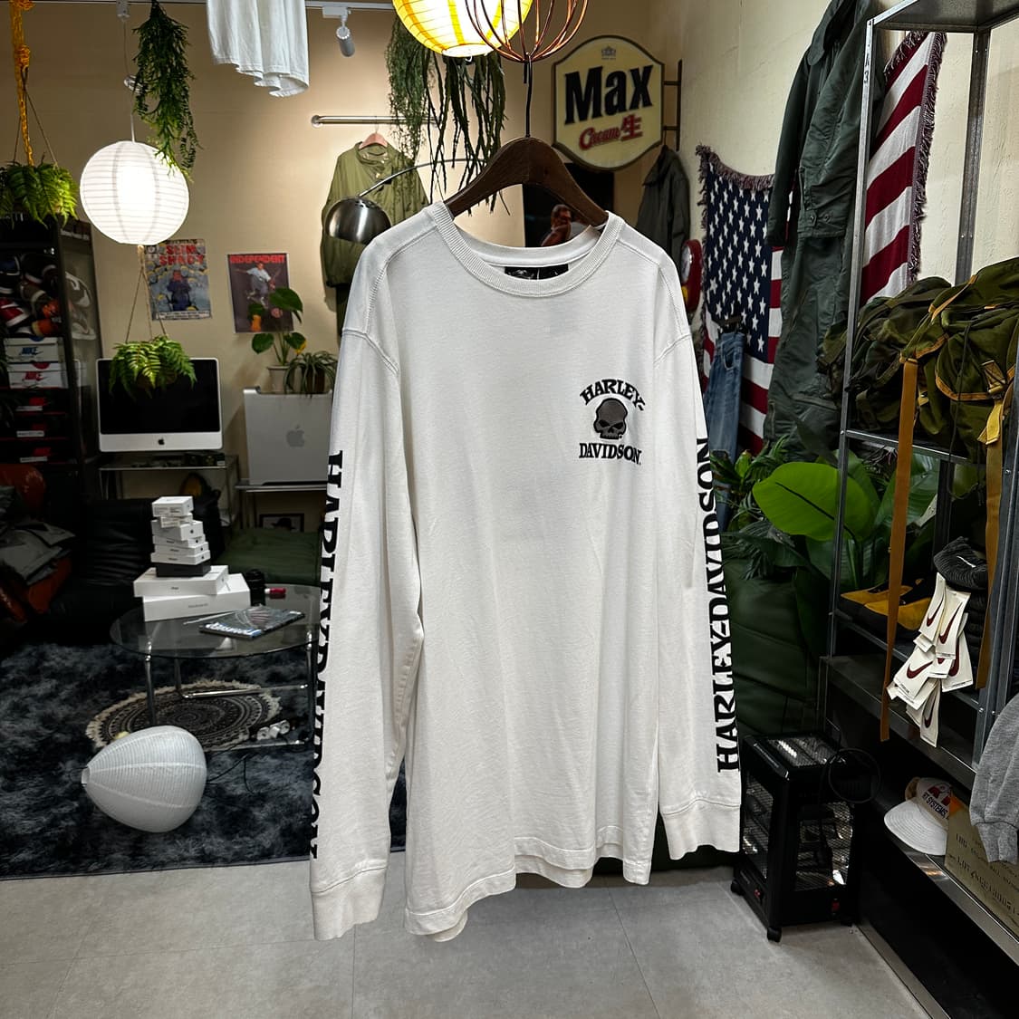 Harley-Davidson Skull Longsleeve 상품이미지5