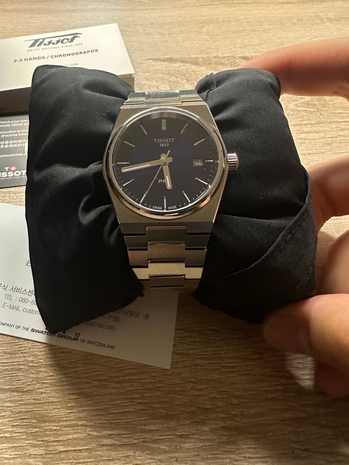 [ 새상품 급 ] 티쏘 prx 네이비 상품이미지2