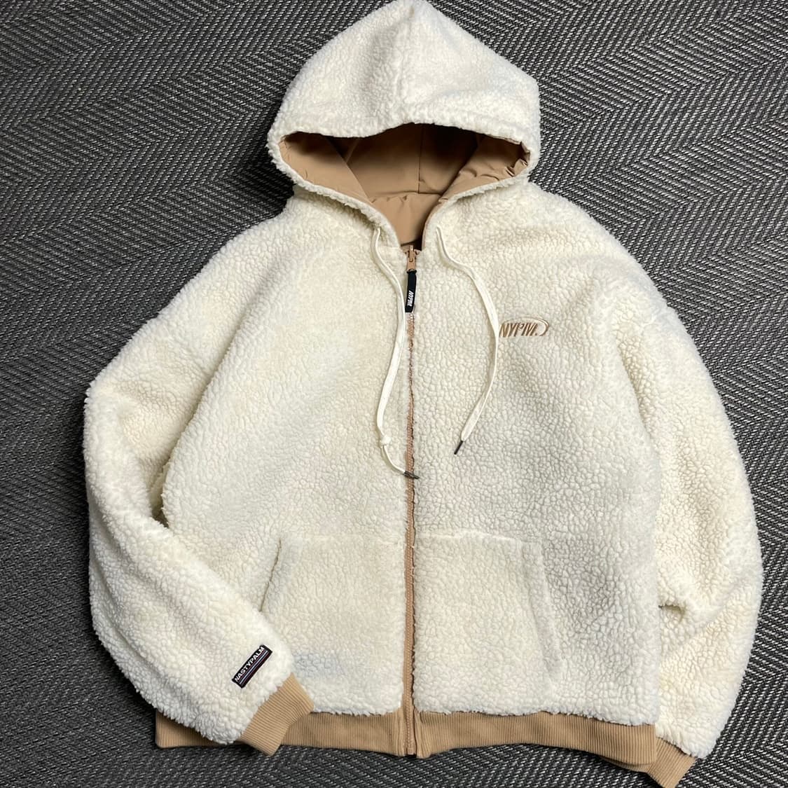 네스티 팜 플리스 리버시블 후드 자켓y 5404 상품이미지5