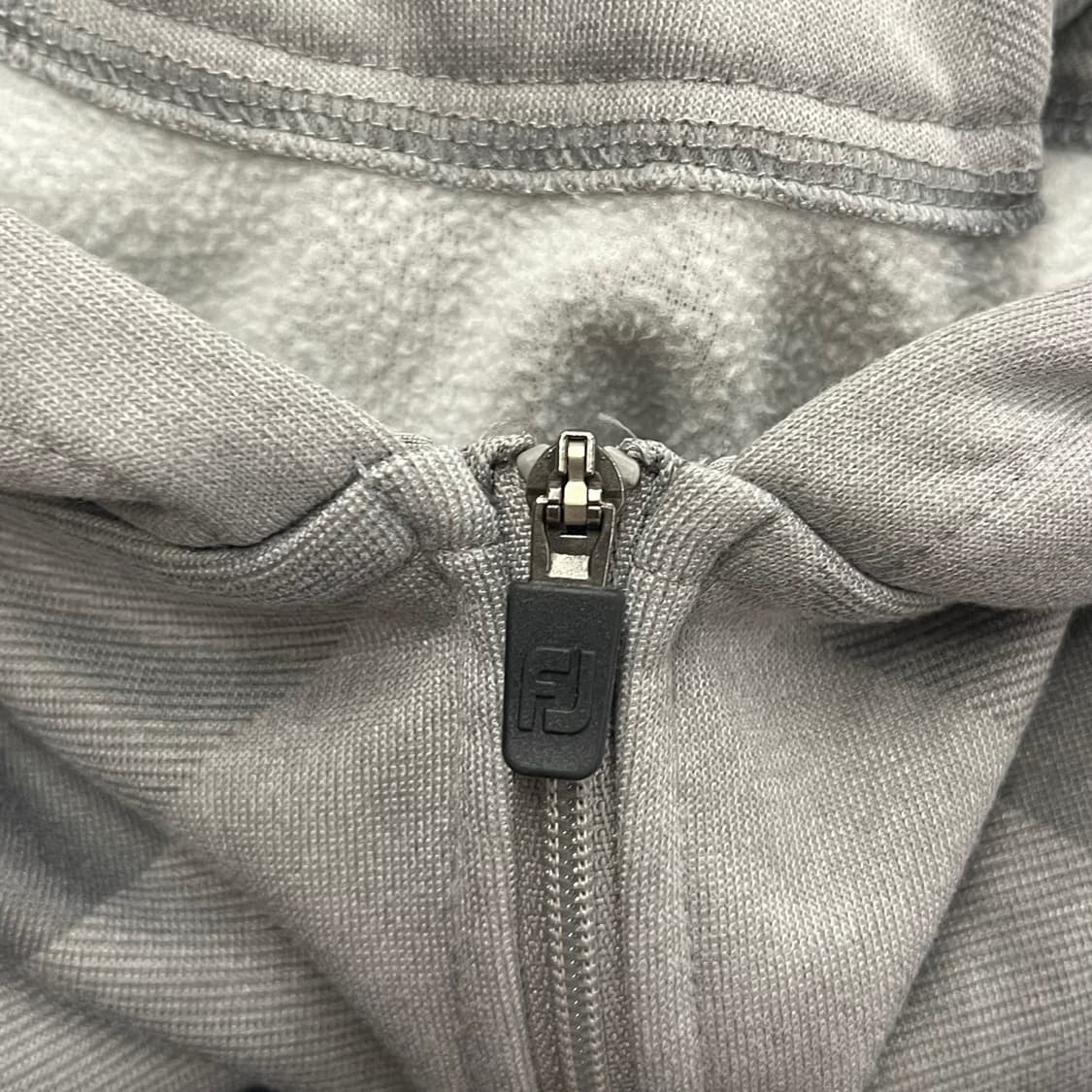 [ 정품/M ] 풋조이 체크 패턴 후드집업 b15 상품이미지5