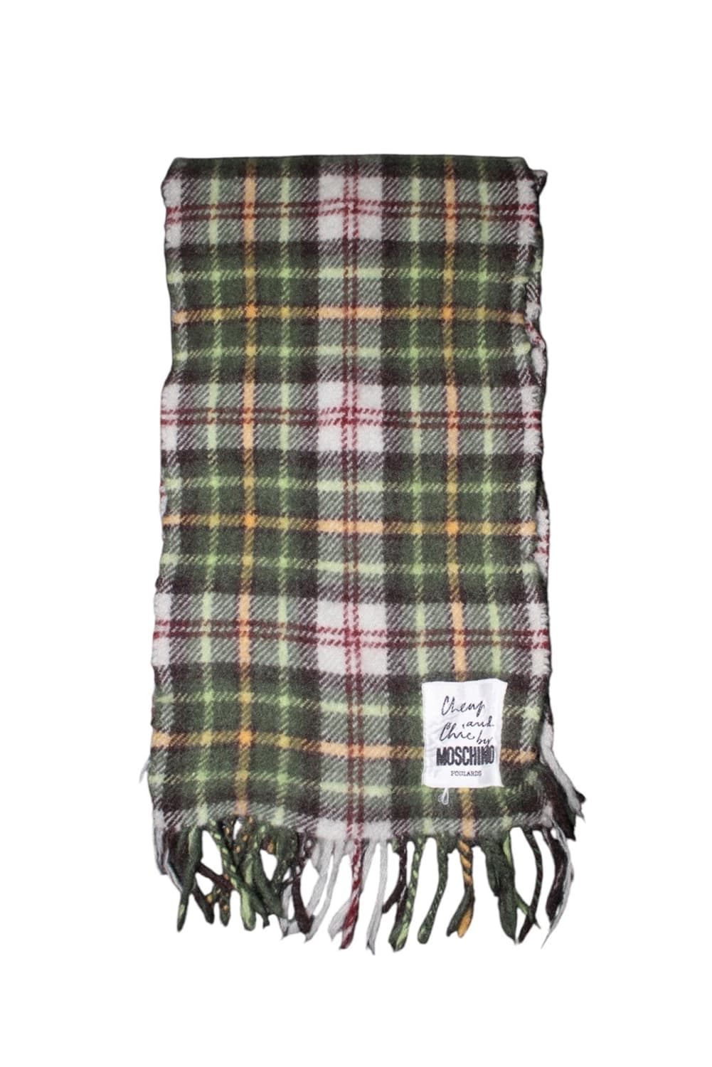 모스키노 체크 머플러 상품이미지1