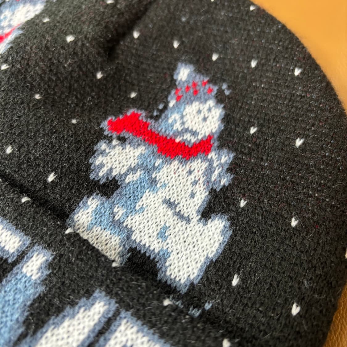 슈프림 비니 모자 21fw 스노우맨 블랙 상품이미지7