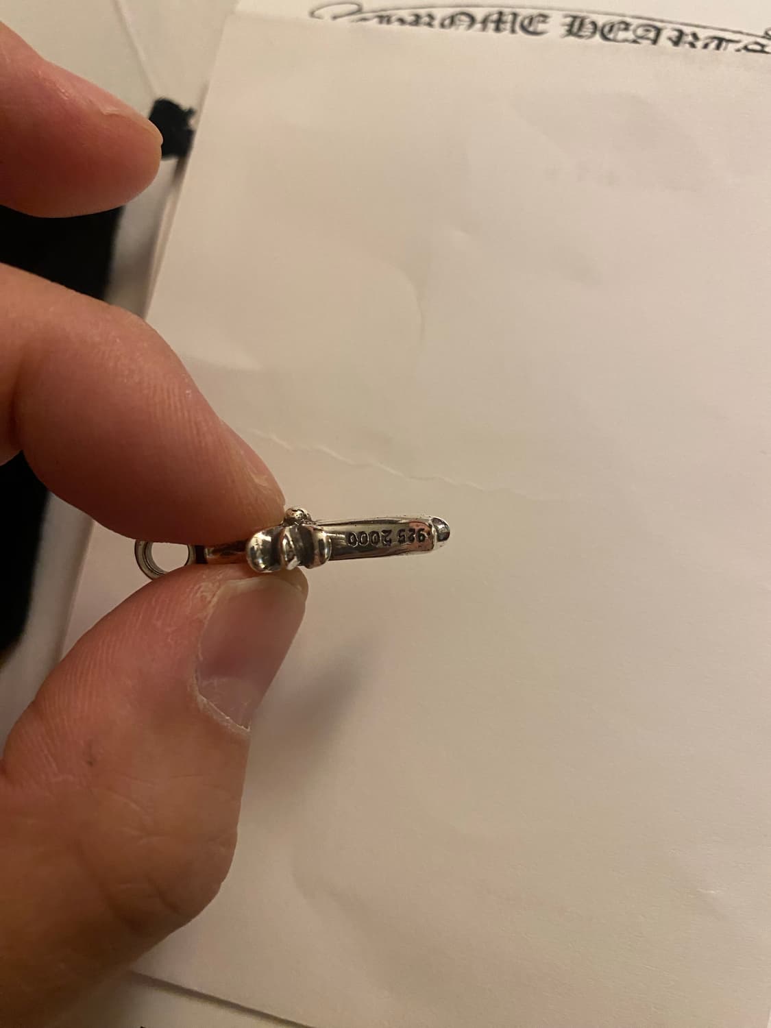 (새제품) 크롬하츠 타이니크로스 다이아 풀파베 상품이미지5