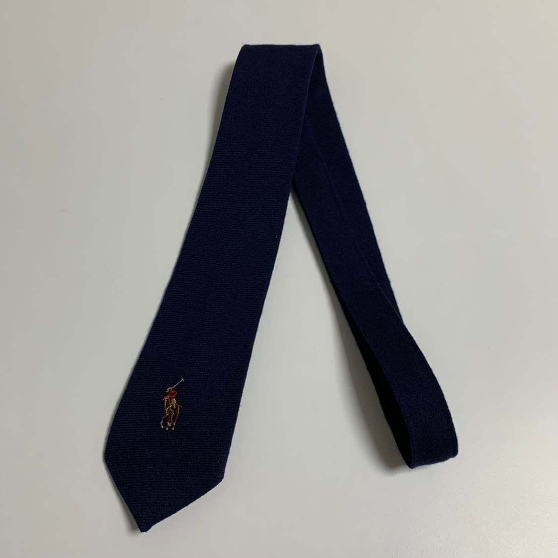 폴로 랄프로렌(POLO) 울100 클래식 정장 슬림넥타이 최상급 상품이미지9