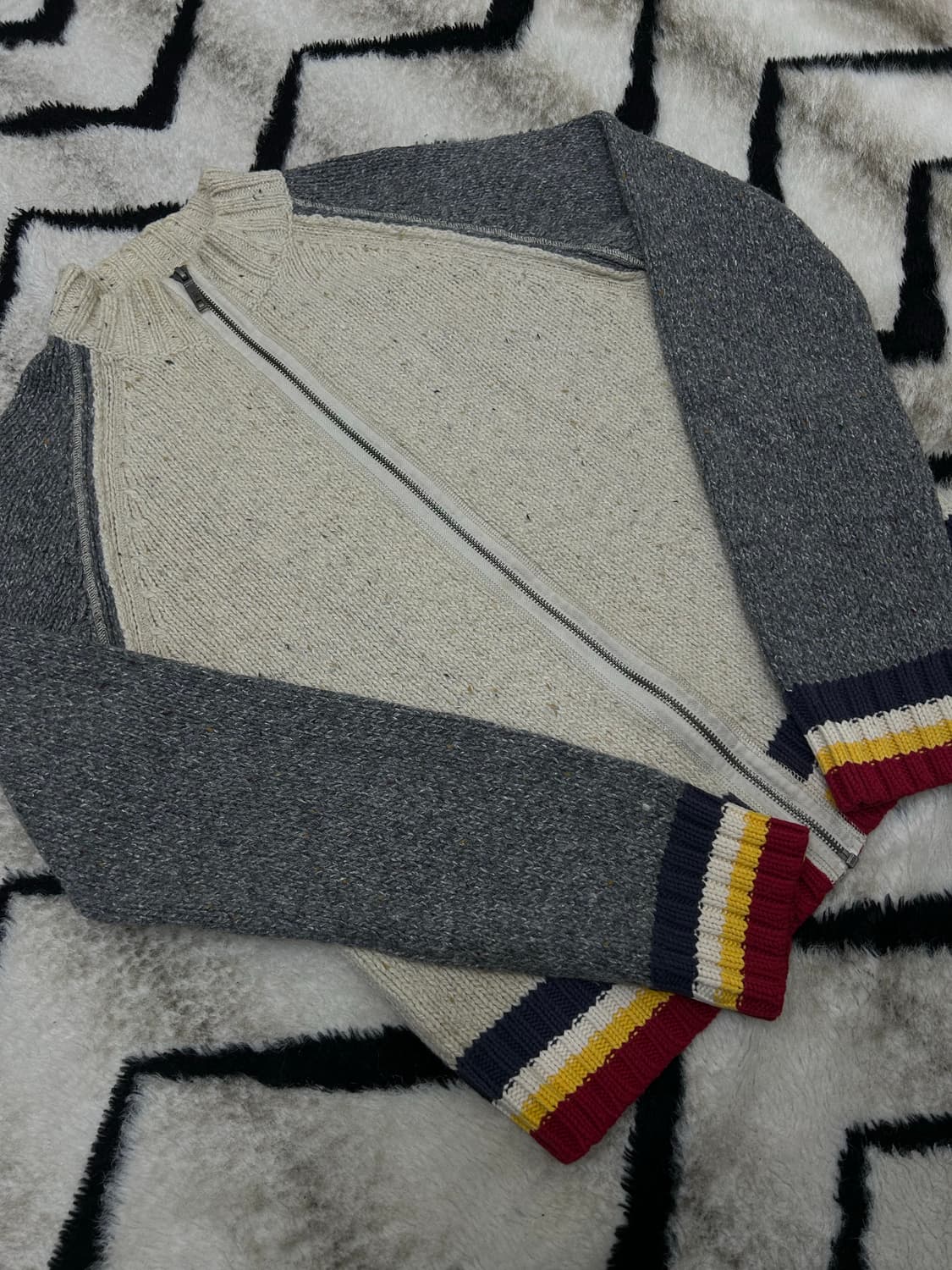 [S]타미힐피거 85컬렉션 풀집업 니트 상품이미지2