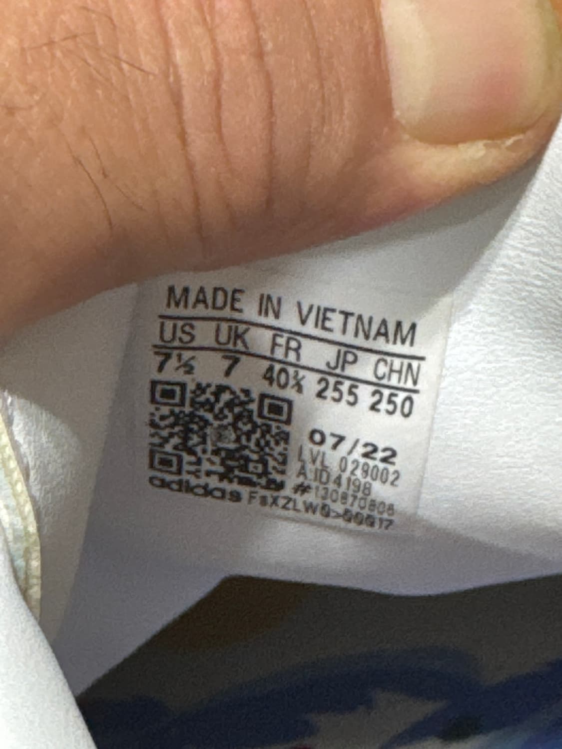 아디다스 삼바 원더 화이트 레거시 버건디 판매합니다. 상품이미지6