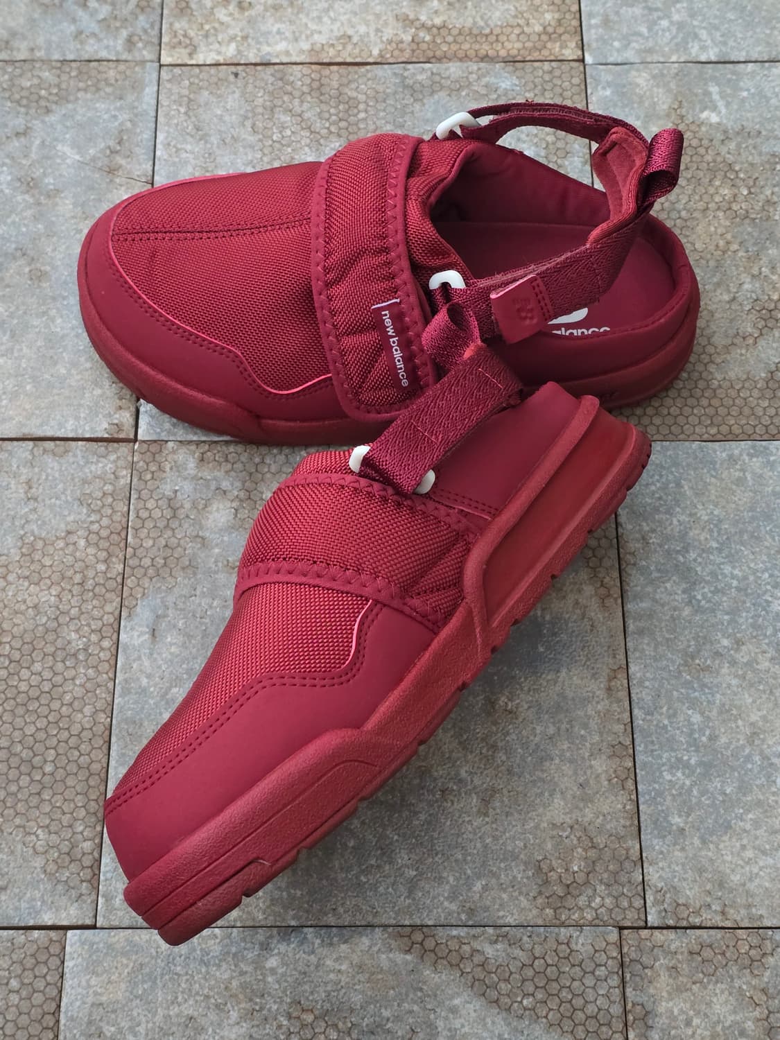 (240)뉴발란스 crv 레드 뮬 상품이미지5