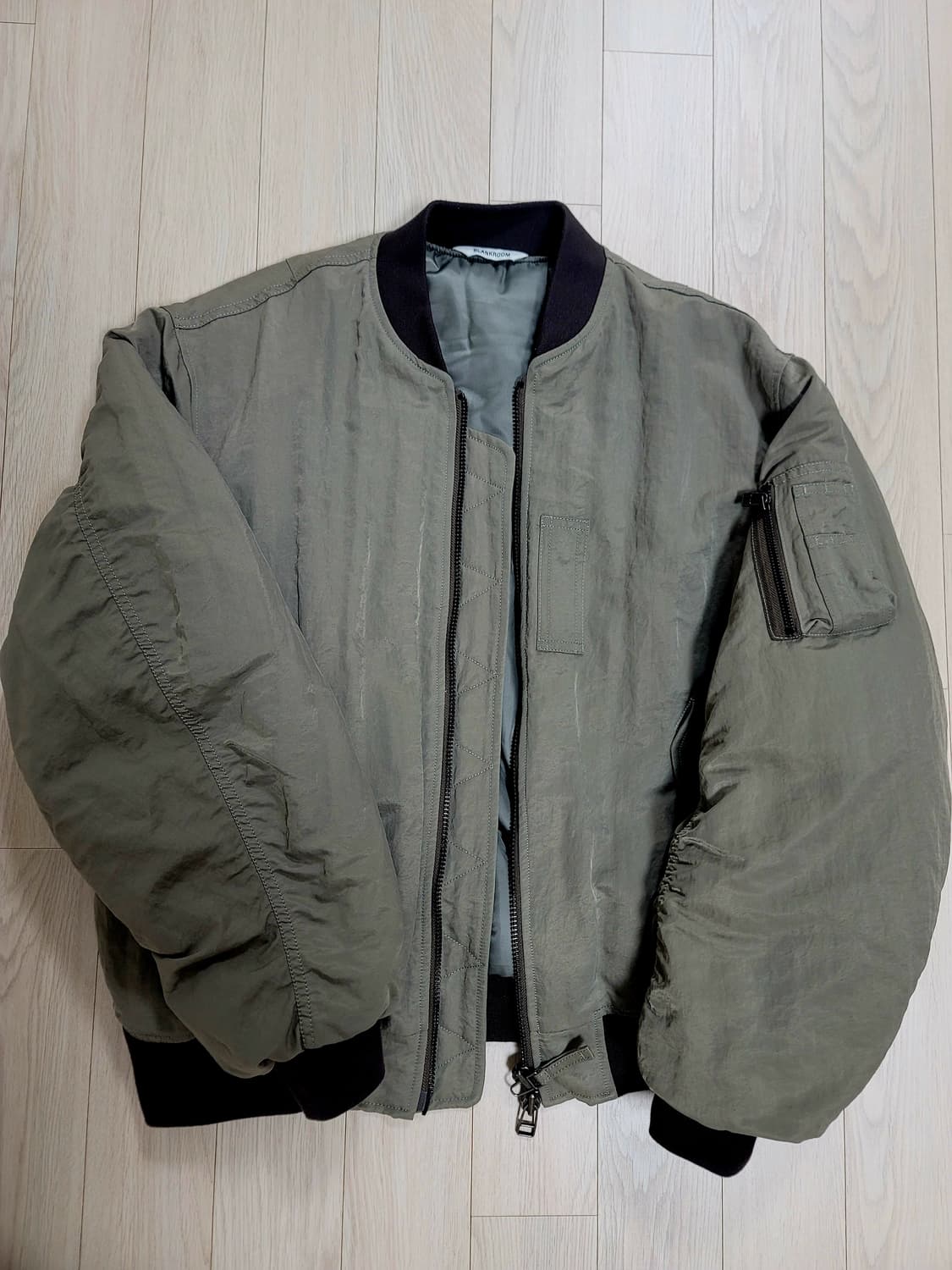 [3사이즈] 블랭크룸 ma-1 올리브 상품이미지1