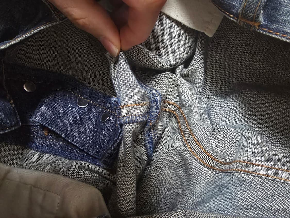 [32] 디올옴므 08SS 언더마이카 레페진 레드페인트진 상품이미지9