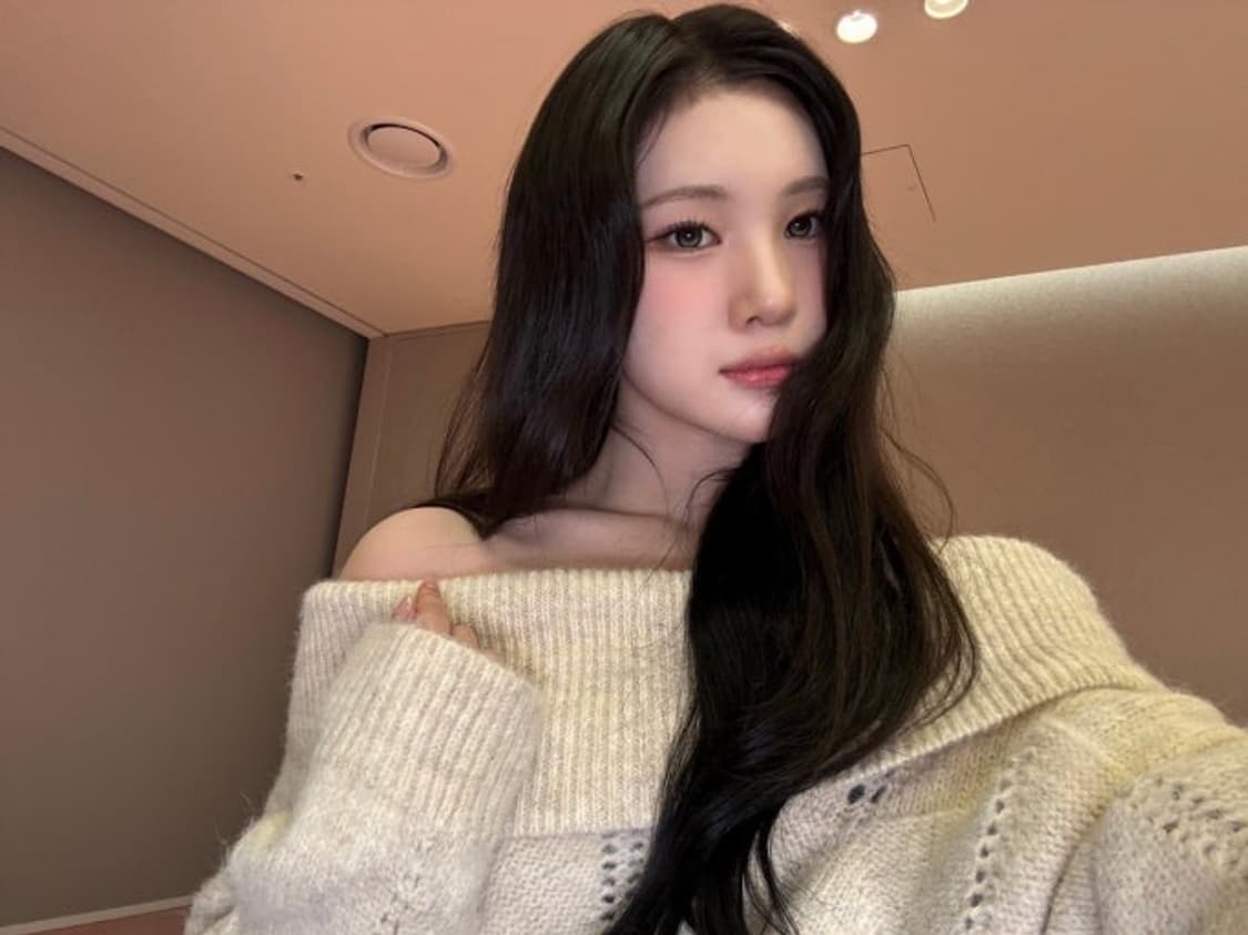 베이비랩 디아 오프숄더 니트_크림 상품이미지1