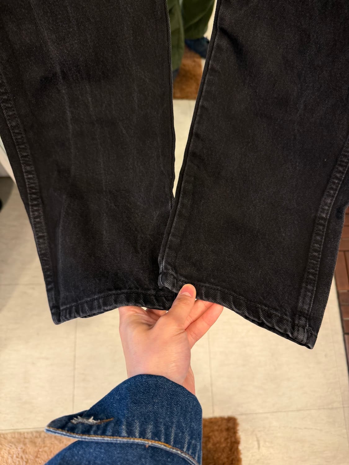 00s Rustler 러슬러 흑청 데님 팬츠 (29inch) 상품이미지4