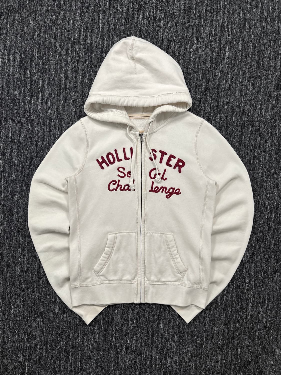 홀리스터 스펠아웃 화이트 후드집업 상품이미지3