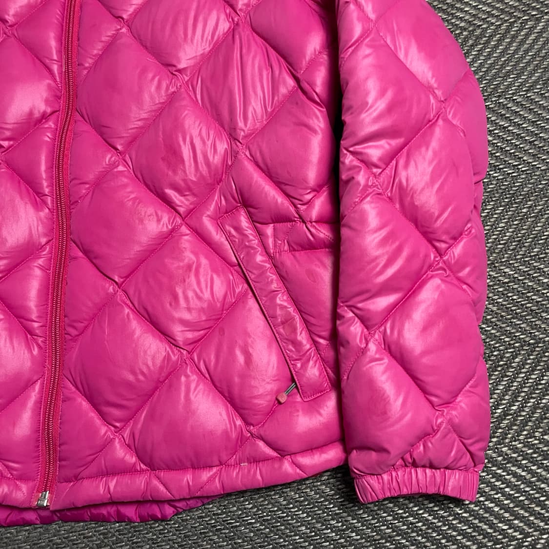 노스페이스 600 다이아몬드 퀼팅 구스다운 푸퍼 패딩 핑크y 5143 상품이미지3