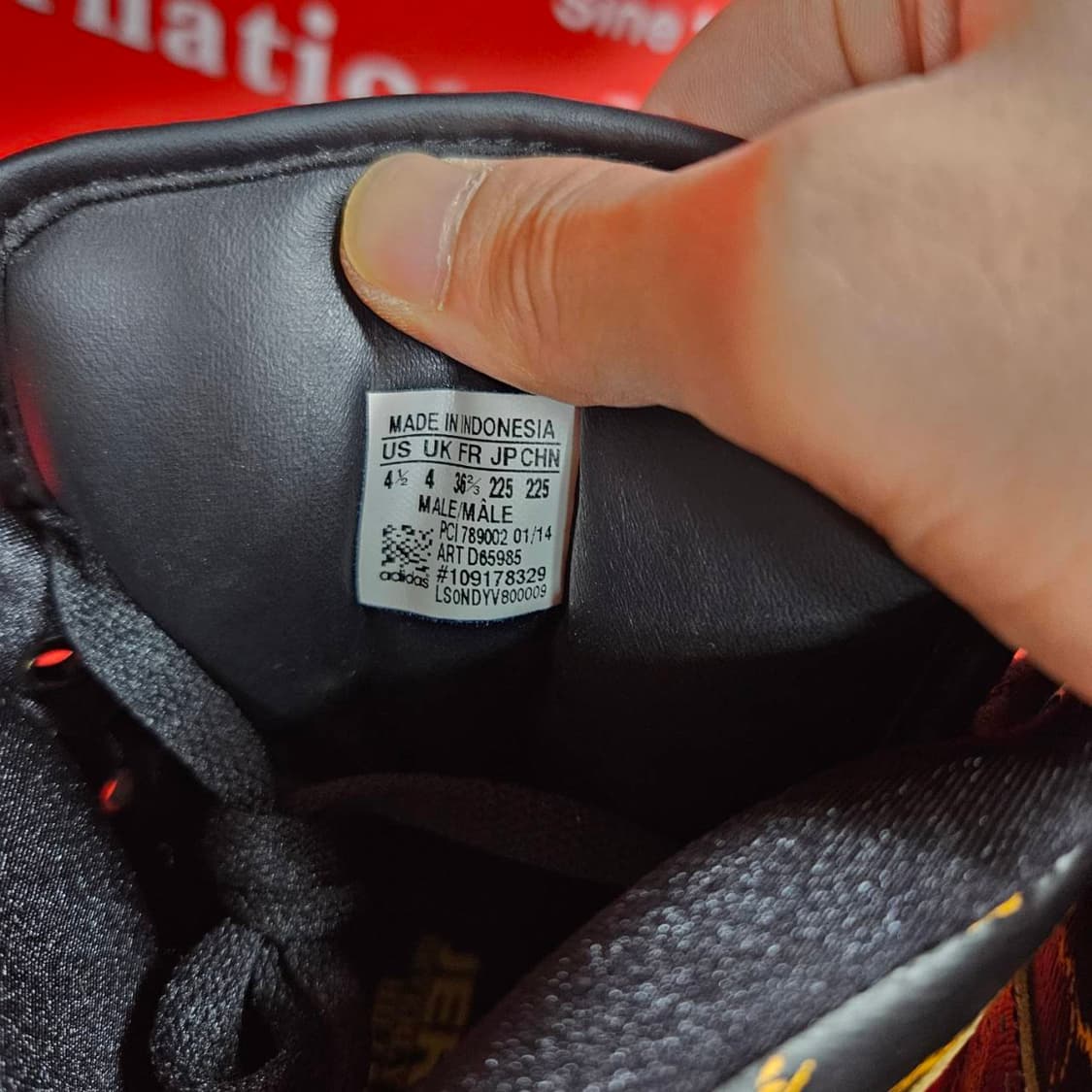 (미사용)아디다스 x 제레미스캇 레오파드 하이탑 스니커즈
 상품이미지8