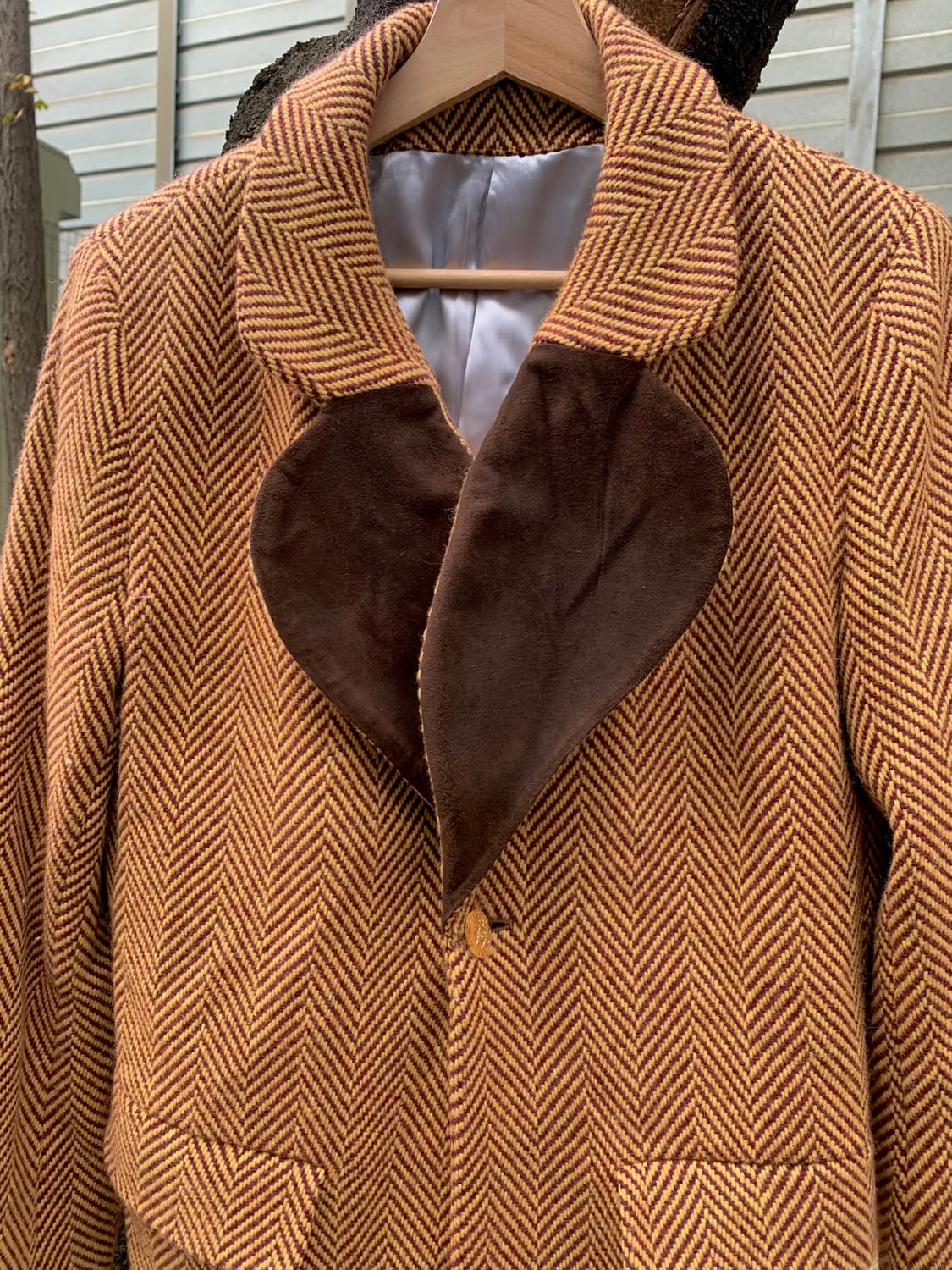 bbc 빌리네어 보이즈 클럽 mix yarn heart blazer 상품이미지2