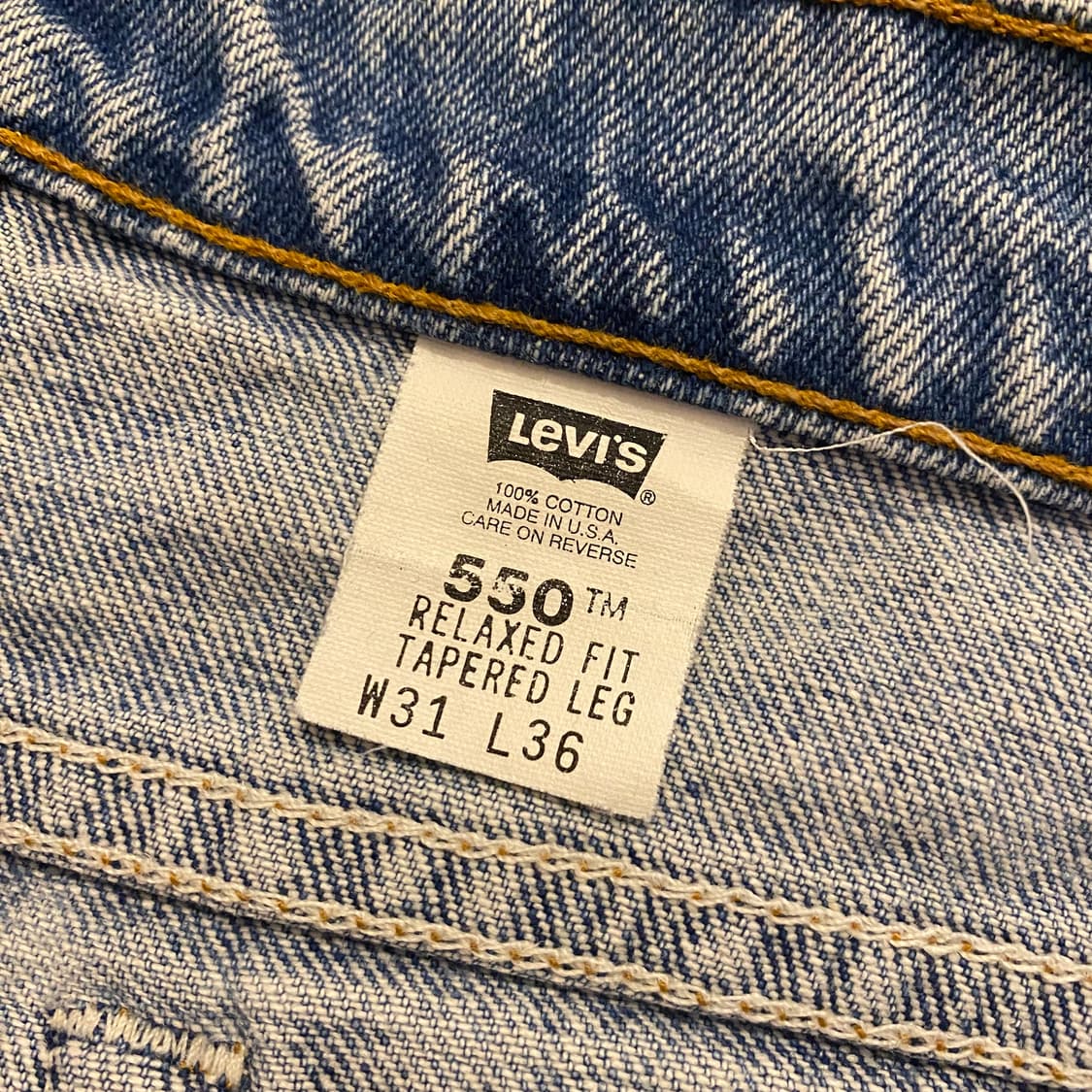 (30inch) 90s 빈티지 리바이스 데님 청 반바지 상품이미지9