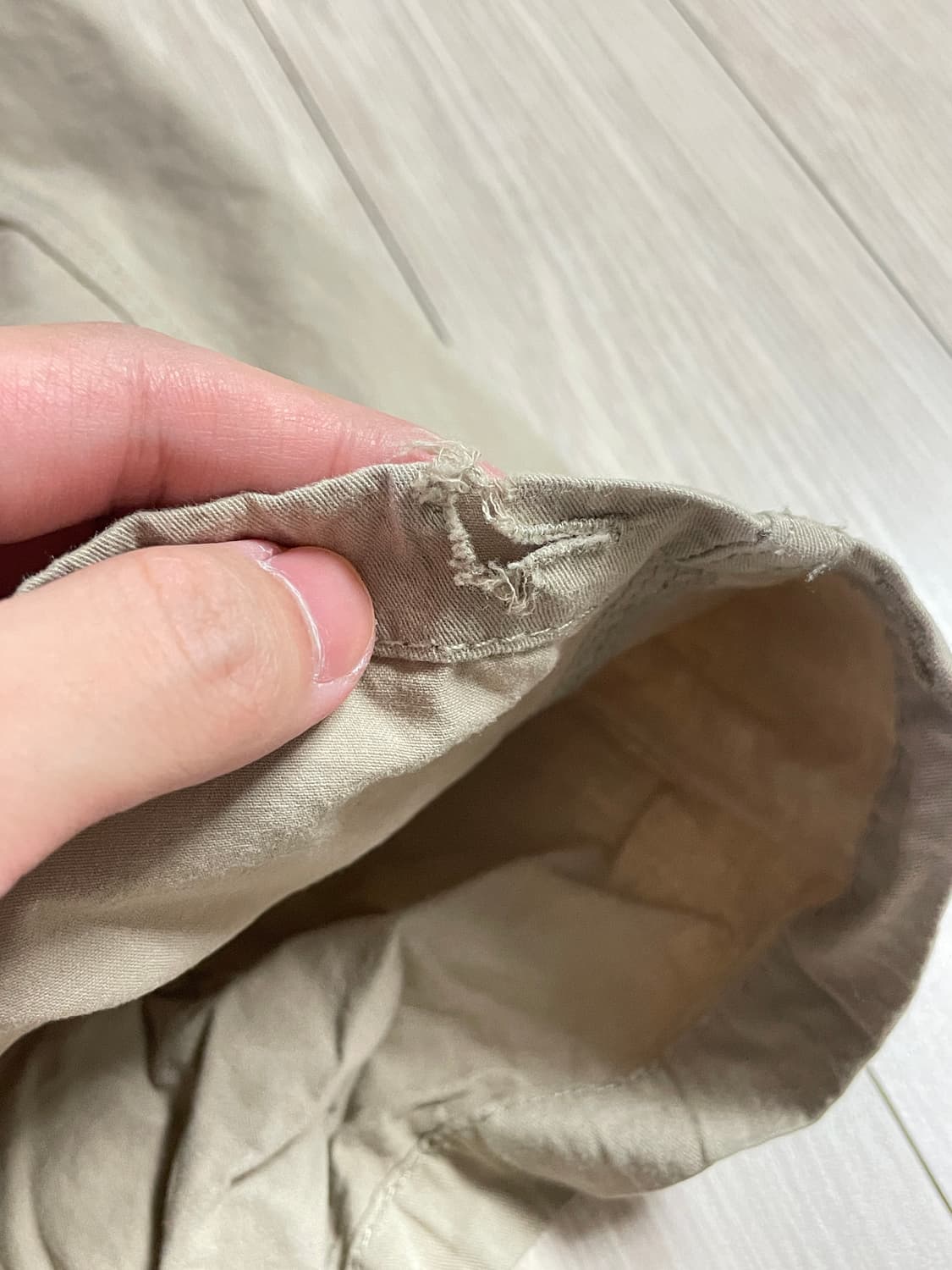 빅유니온 카고팬츠 베이지 M 상품이미지2