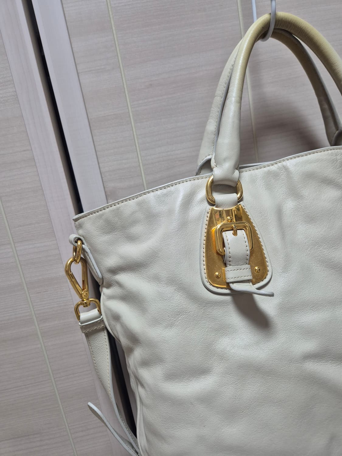 (정품) 프라다 Prada 비텔로 다이노 레더 토트  숄더백 상품이미지5