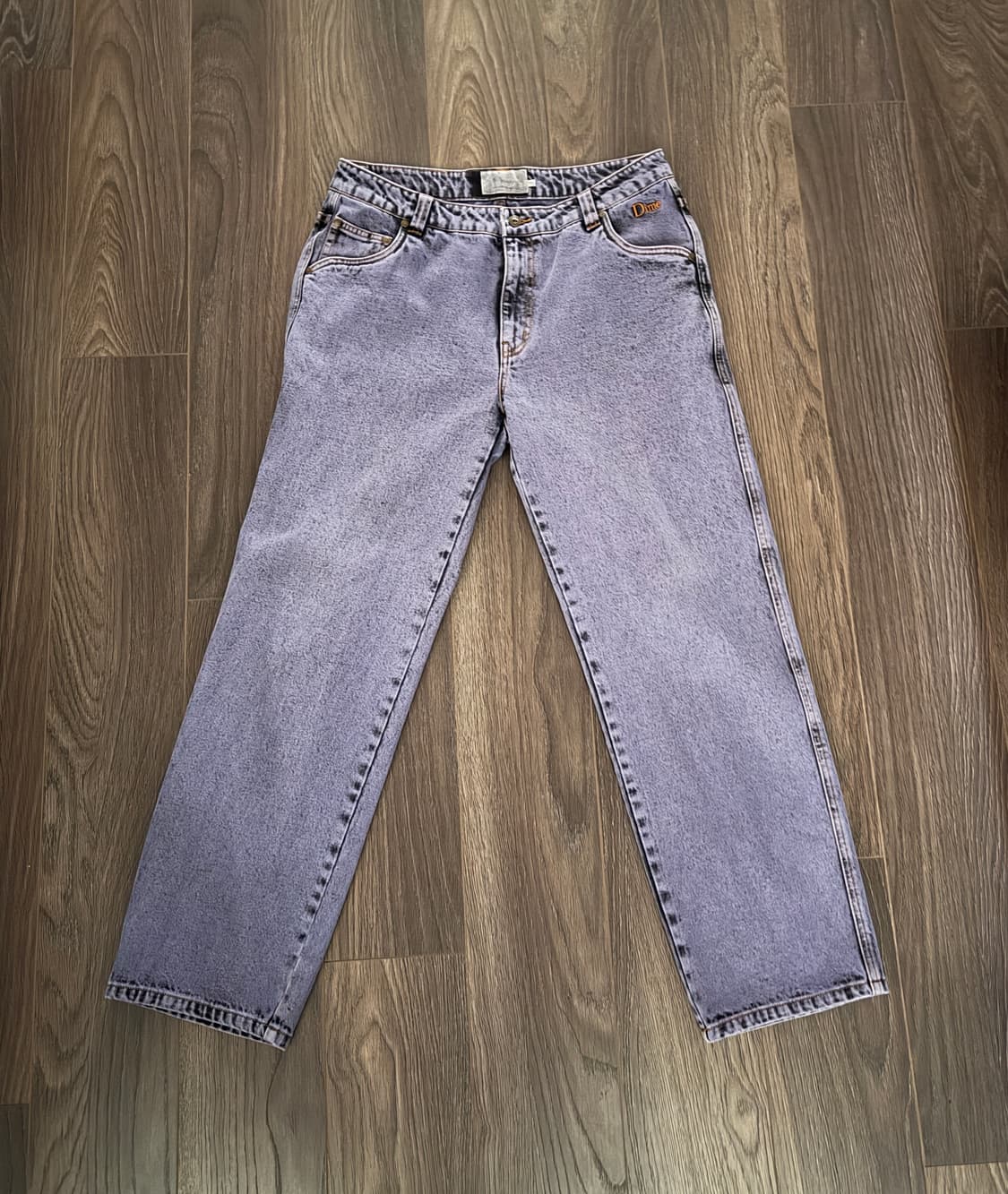 Dime 퍼플 데님팬츠 상품이미지1