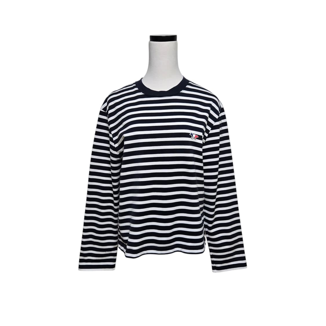 메종키츠네 스트라이프 티셔츠 / 여성 티셔츠 / 여성 긴팔티셔츠  상품이미지1