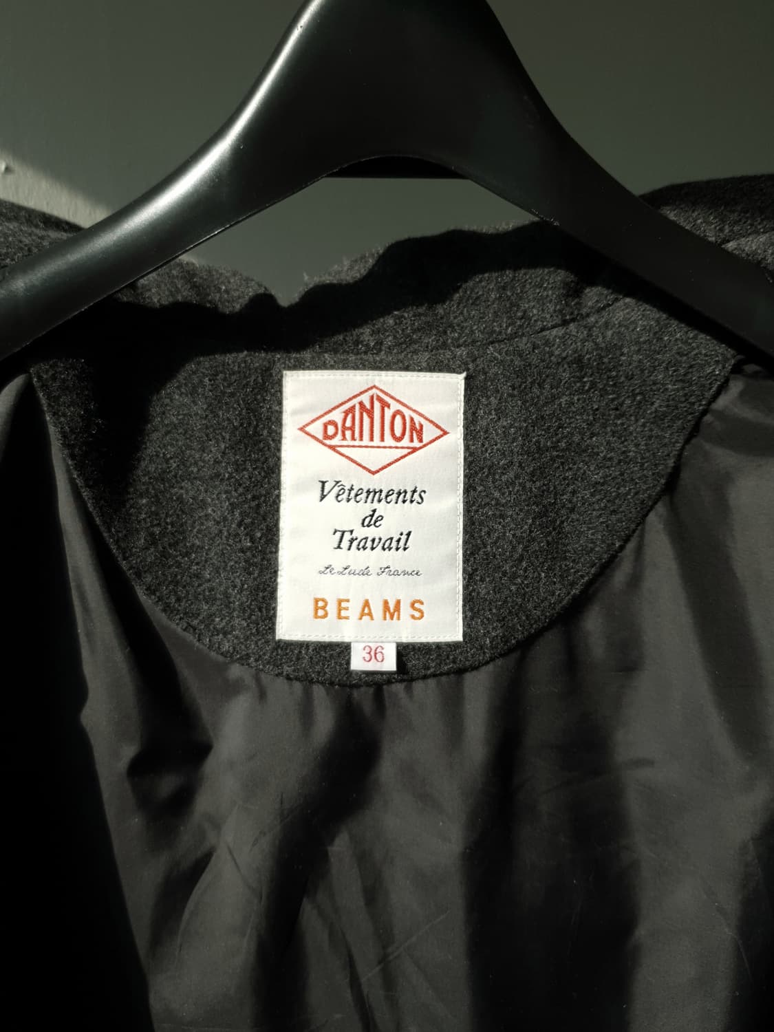 DANTON x BEAMS wool down jacket 상품이미지9