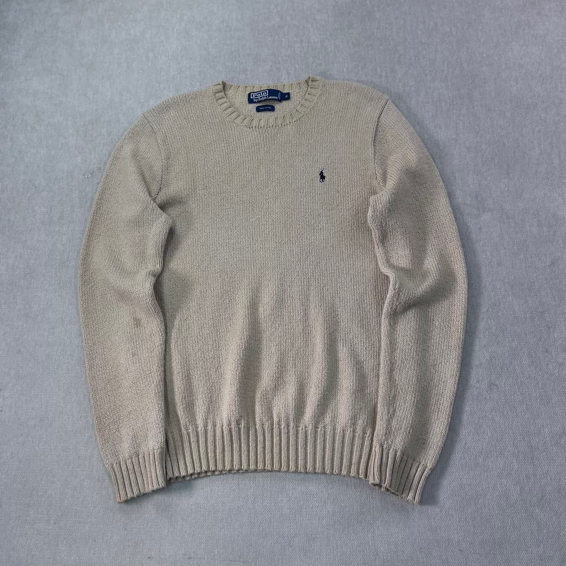 95 폴로랄프로렌 코튼 베이지 니트 상품이미지1