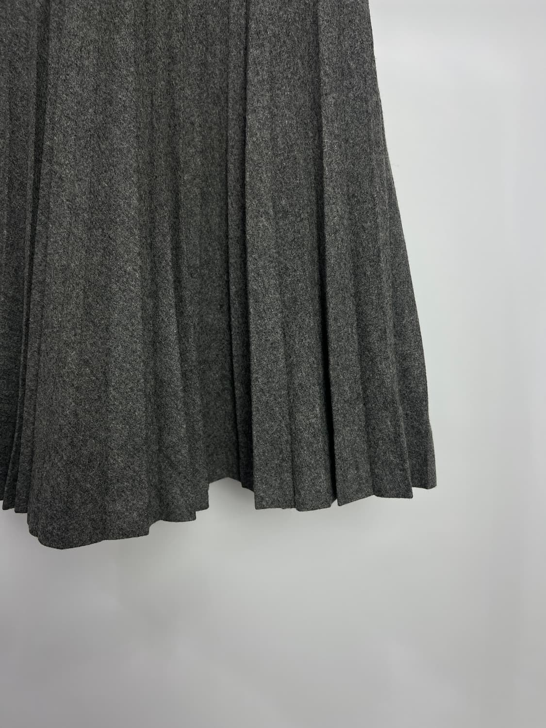 NOUE-RUE 플리츠 울 스커트 상품이미지3