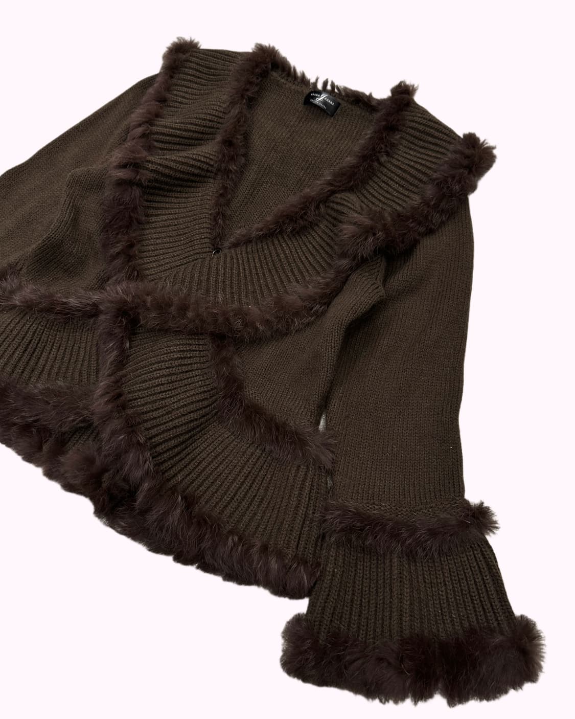 MAGLIA DONNA fur showl knit cardigan 상품이미지2