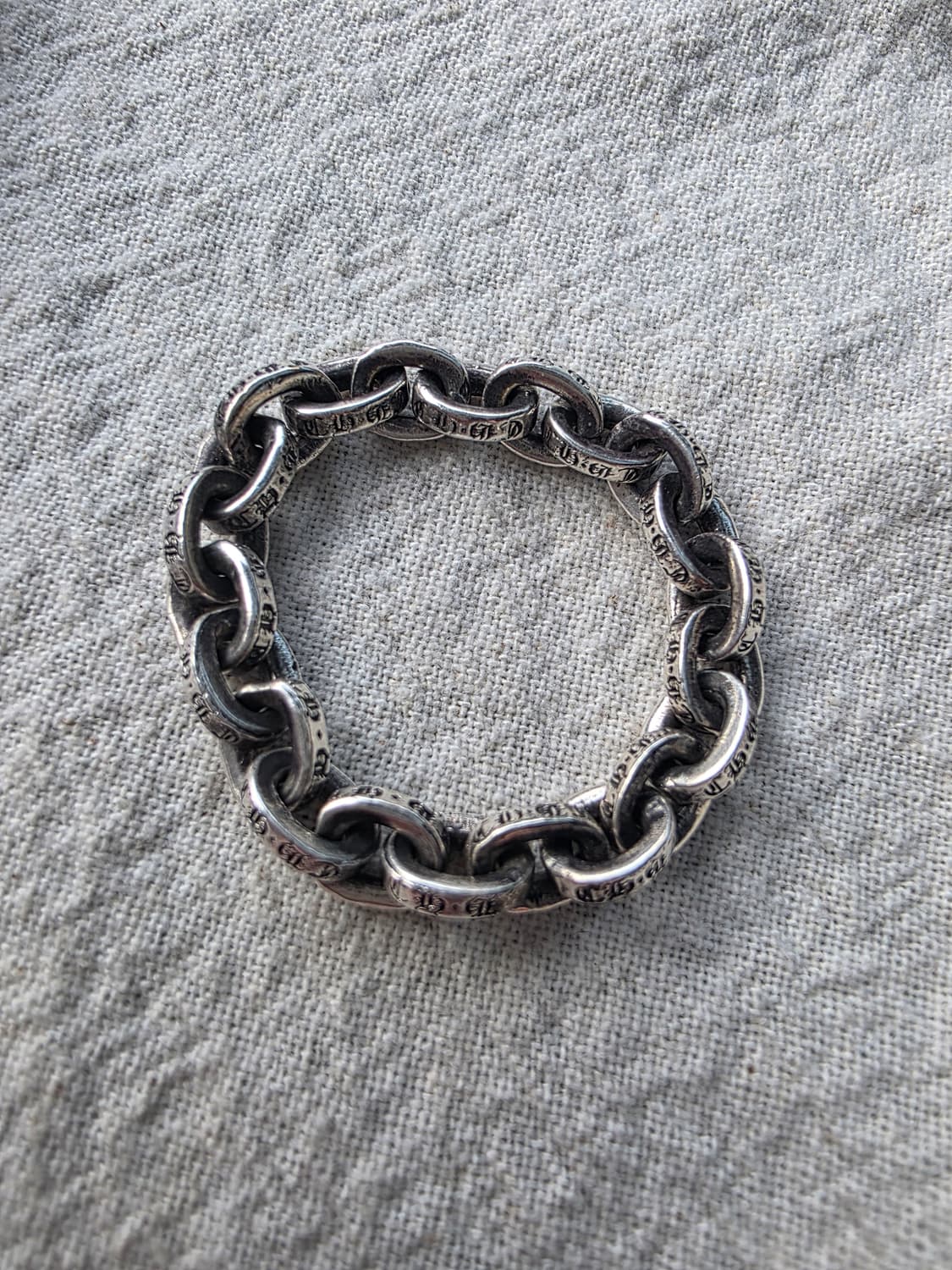 크롬하츠 페이퍼체인링 22링크 판매합니다 상품이미지1