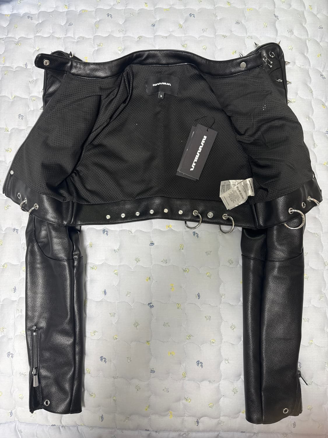 NAMILIA 26ss 피어싱 데빌 혼 폴리 크롭자켓 상품이미지4
