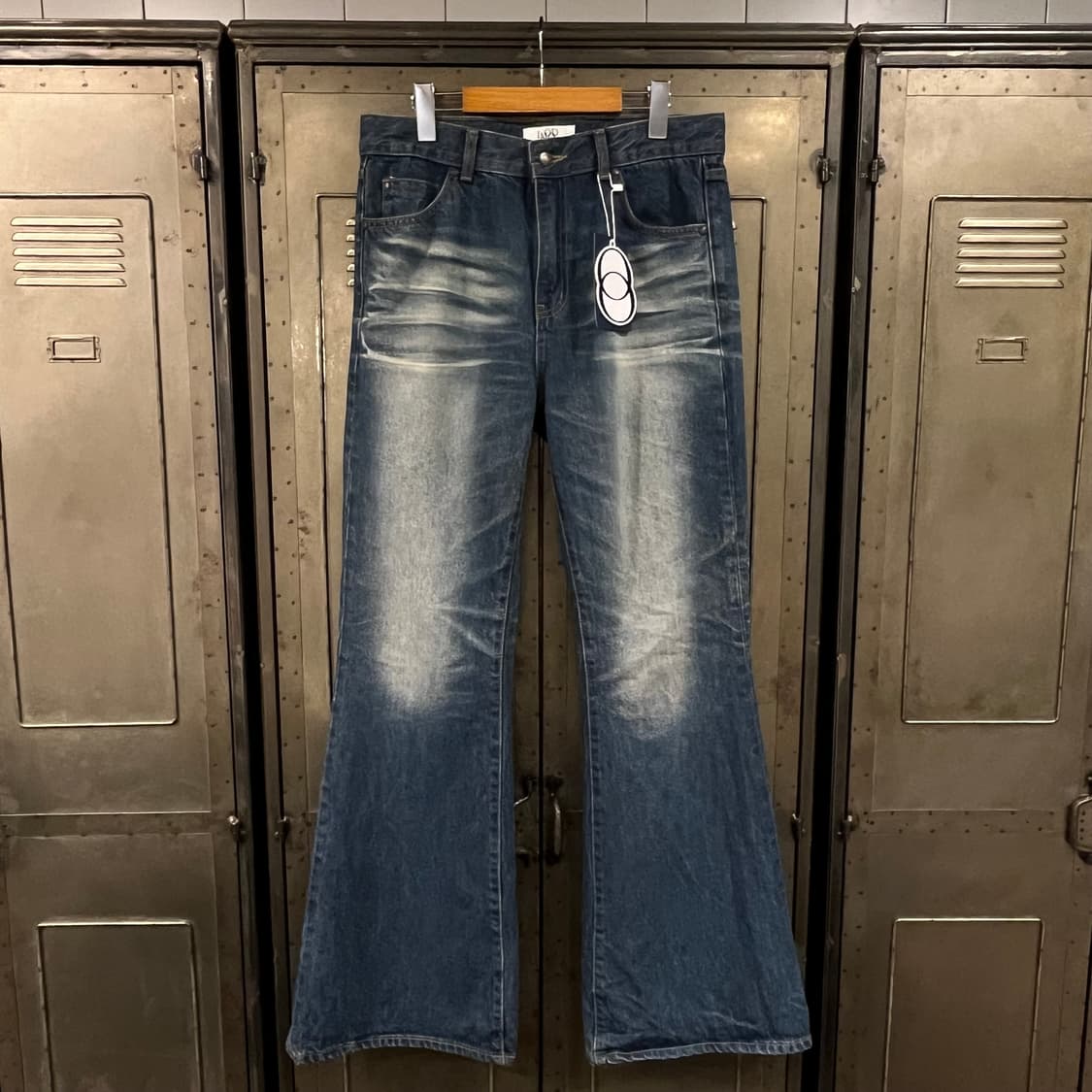 [택포](48)엘무드 잔느 플레어데님 프렌치블루 상품이미지5