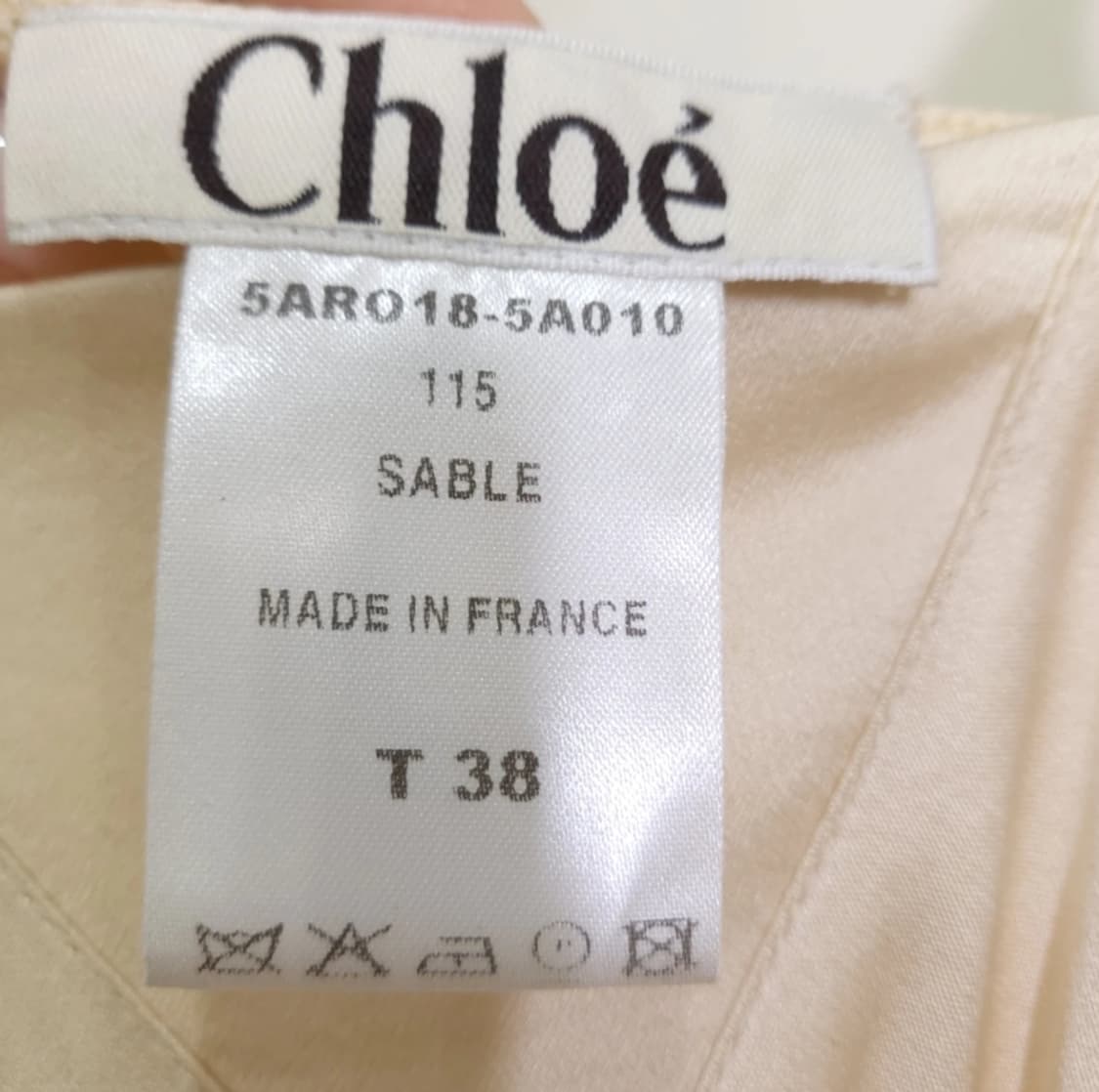 끌로에 실크 원피스 아이보리 T38 상품이미지8