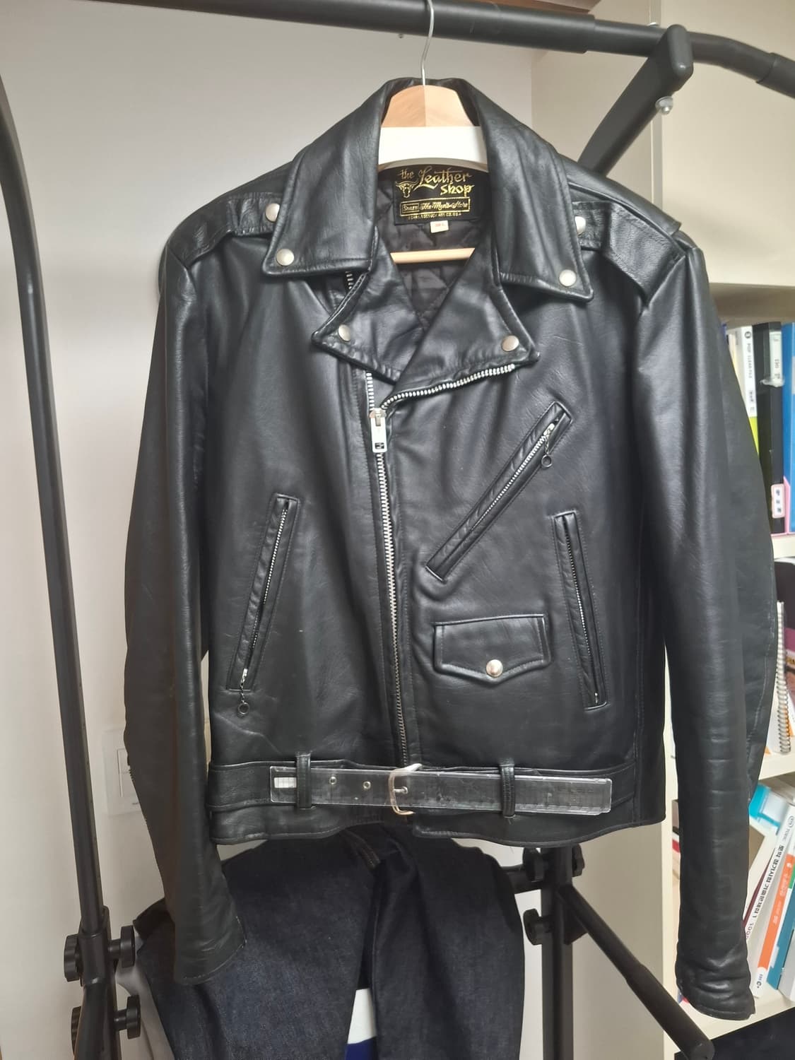 70s sears the leather shop 레더자켓 상품이미지1