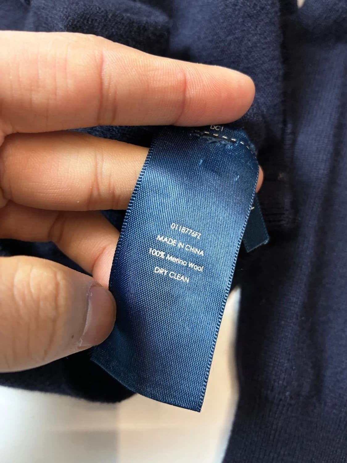 폴로 랄프로렌 메리노울 브이넥 니트 PN8400 상품이미지8