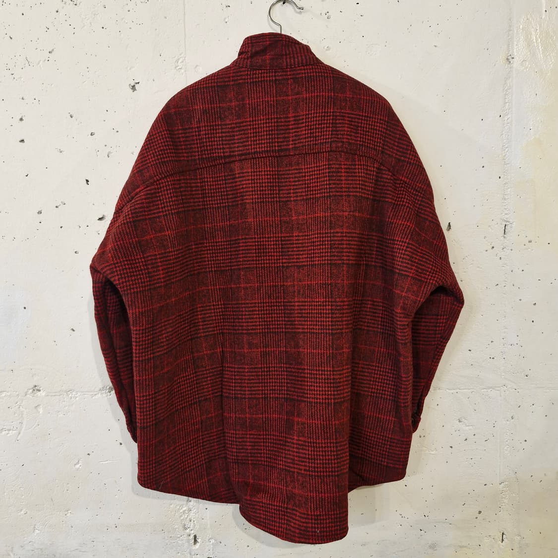 양털 안감 체크 점퍼 F 새상품 상품이미지6