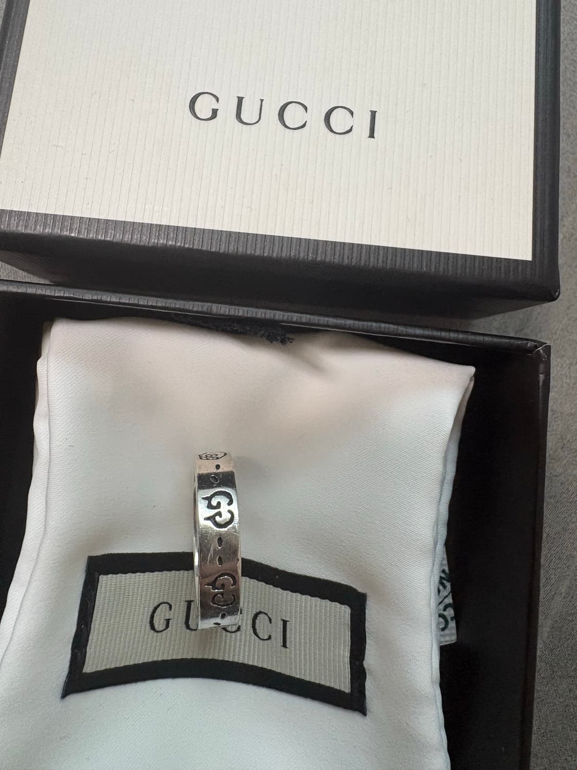 구찌 실버 고스트링 6mm / 23호 상품이미지6